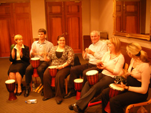 The Peak Group Team Building Drum Circle The Chifley on the Terrace Perth